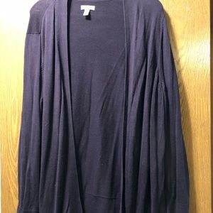 Purple cardigan size 2x